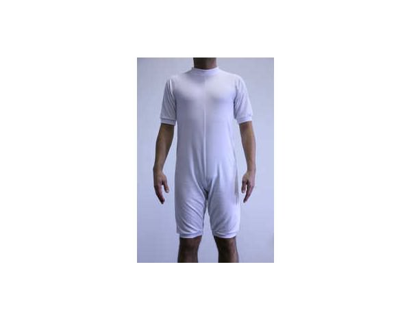 PIJAMA CORTO ANTIPAÑAL CON CREMALLERA