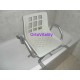 Silla giratoria de aluminio para baño Orthoprim