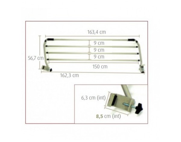 Barandillas abatibles Universales